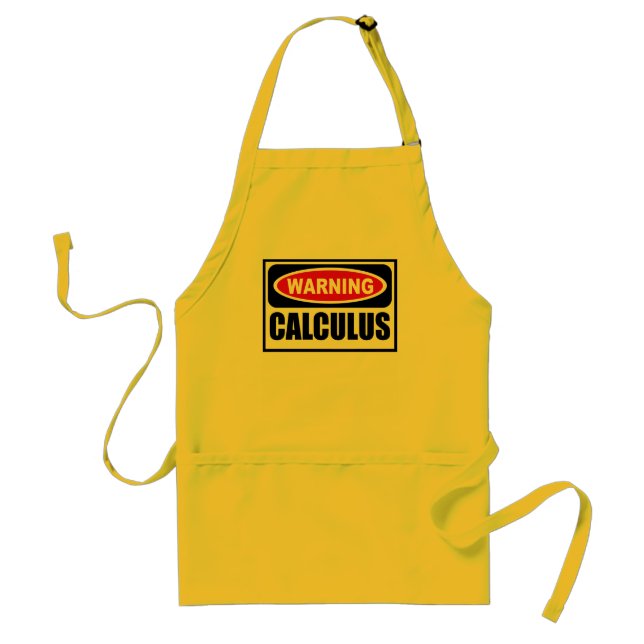 Tablier d'avertissement de CALCUL (Devant)