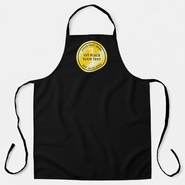 Tablier de barbecue médaille d'or 1ère place pour  (Recto)