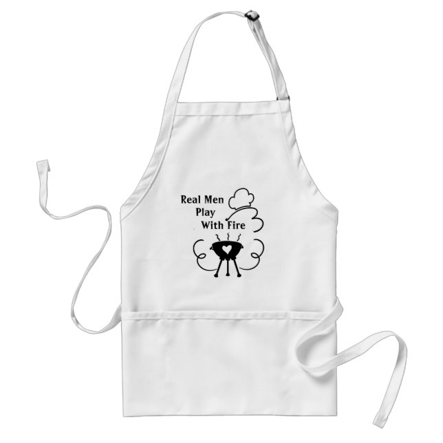 Tablier de barbecue pour hommes (Devant)