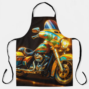 Tablier de BBQ Glow Ride – Maître de Grill de Moto