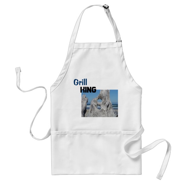 Tablier de BBQ Grill King Papa Tablier pour hommes (Devant)
