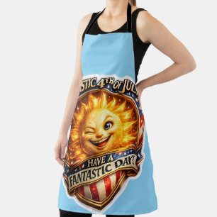 Tablier de BBQ patriotique