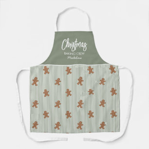 Tablier de biscuits en pain d'épice pour l'équipe