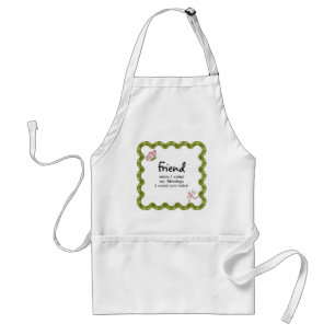 Tablier de cadeau de bénédictions d'amitié de