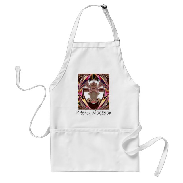 Tablier de cadeau de magicien de cuisine (Devant)