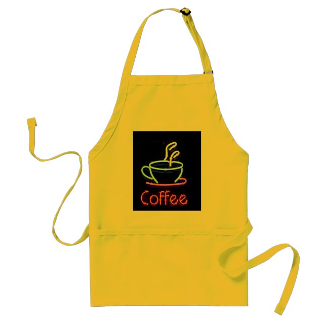 Tablier de café Néon (Devant)