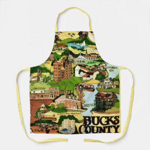 Tablier de carte du comté de Bucks Avr