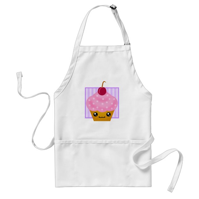 Tablier de cerise de petit gâteau de Kawaii (Devant)