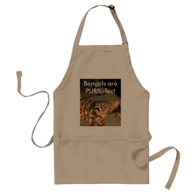 Tablier de chat de Bengall (Devant)