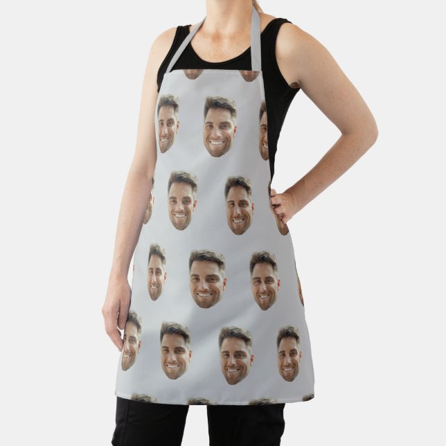 Tablier de chef à visage personnalisé Cadeau (Insitu)