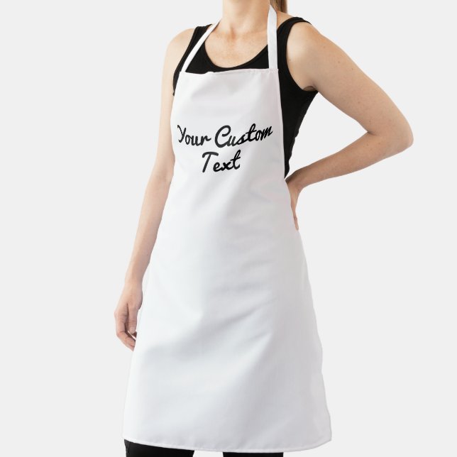 Tablier de chef de BBQ de cuisson personnalisé Tex (Insitu)