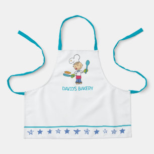 Tablier de chef de crêpes pour enfants