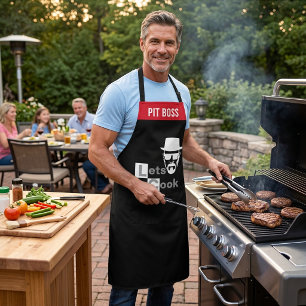 Tablier de chef de grillade - Cadeau drôle d'attit