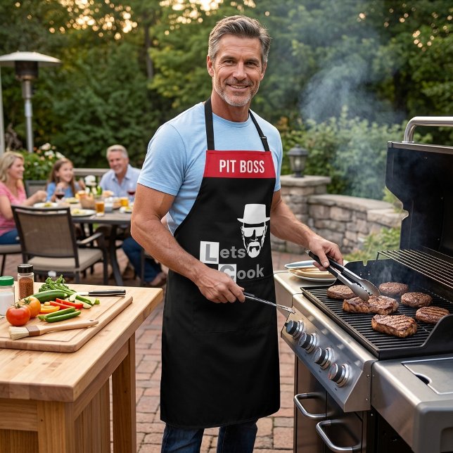 Tablier de chef de grillade - Cadeau drôle d'attit (Créateur téléchargé)