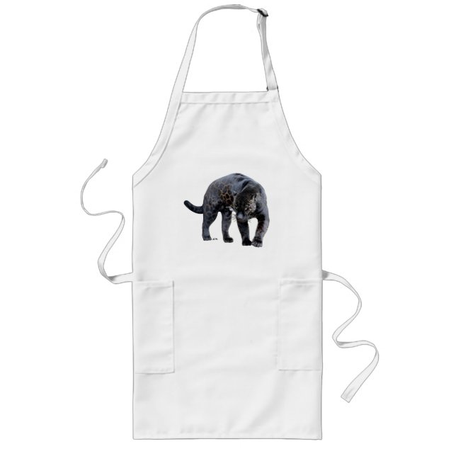 tablier de chef long Jaguar Diablo (Devant)