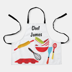 Tablier de chef personnalisé avec impression intég