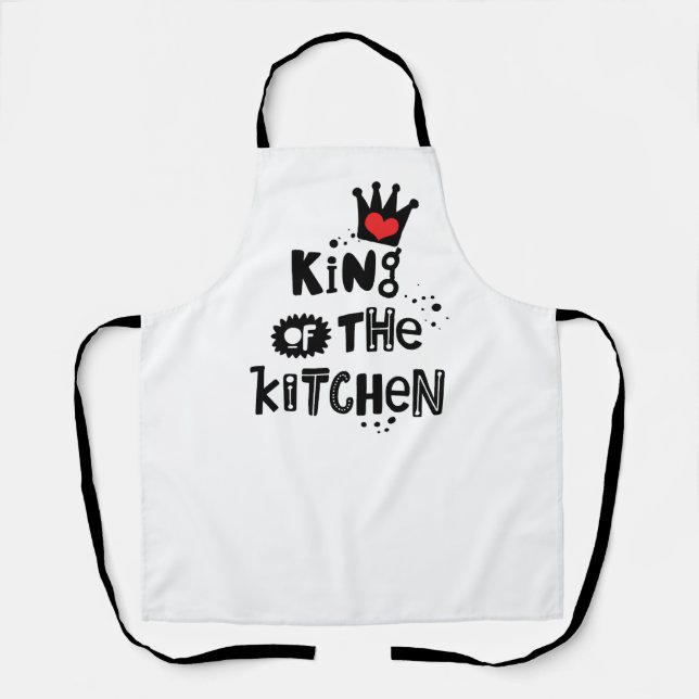 Tablier de Chef Royal : Roi de la Cuisine (Recto)