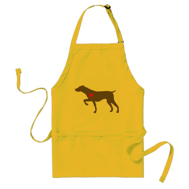 Tablier de chien de logo de délivrance de (Devant)