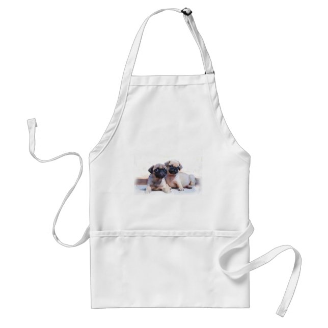 Tablier de chiots de carlin (Devant)