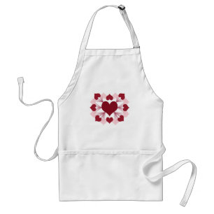 Tablier de coeurs