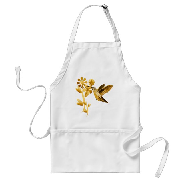 Tablier de colibri d'or (Devant)