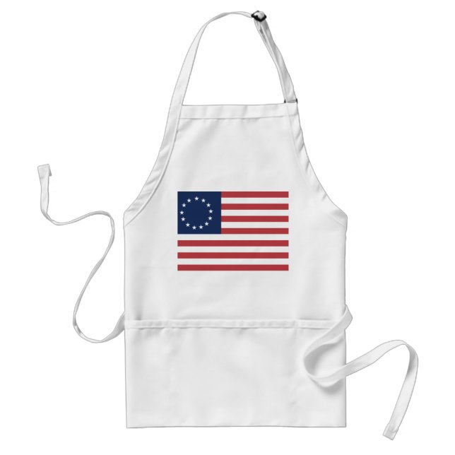 Tablier de conception du drapeau Betsy Ross (Devant)