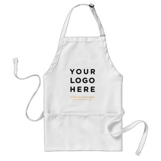 Tablier de couleur uniforme de logo d'entreprise p