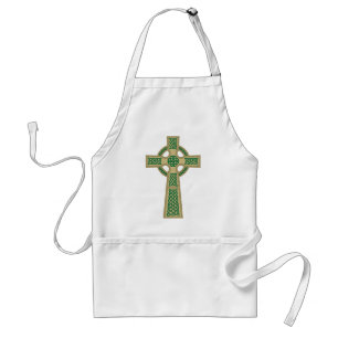 Tablier de croix celtique d'or