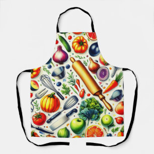 tablier de cuisine.