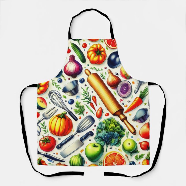 tablier de cuisine. (Recto)