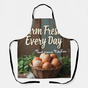 Tablier de Cuisine agricole personnalisé
