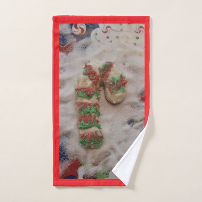 Tablier de cuisine bonhomme de neige (Serviette à main)