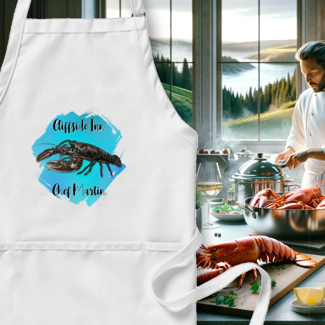 Tablier de cuisine Chef Kitchen personnalisé avec  (Créateur téléchargé)