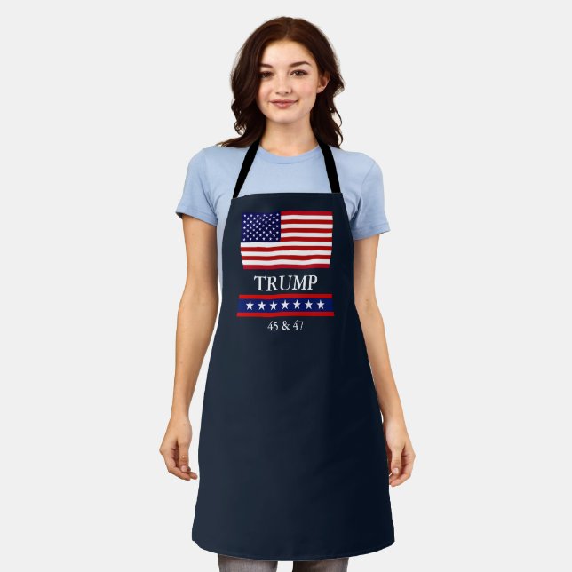 TABLIER DE CUISINE DU PRÉSIDENT DONALD TRUMP (Porté)