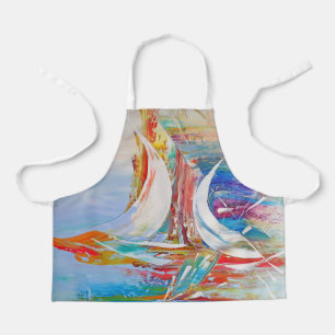 Tablier de cuisine enfant Destin à contre-bord