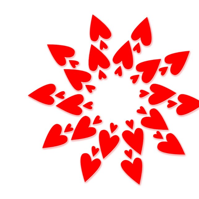 Tablier de cuisine étoile cœurs Saint-Valentin heu (Créateur téléchargé)