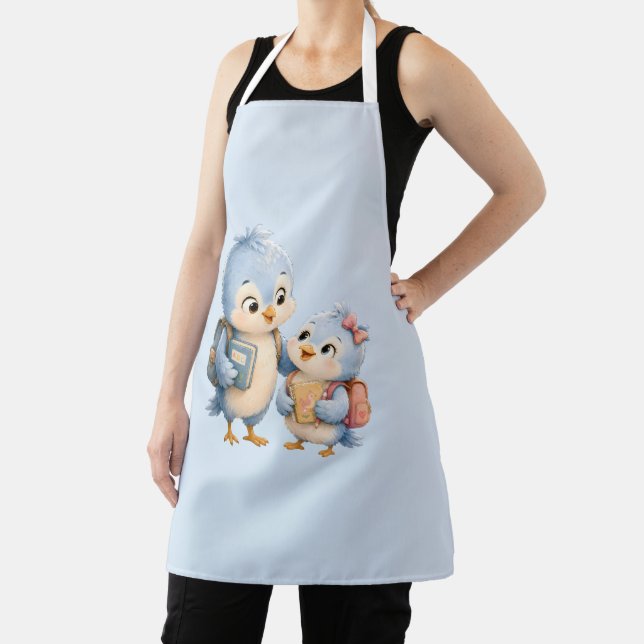 Tablier de cuisine famille Blue Bird (Insitu)