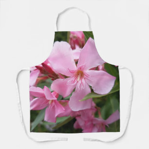 Tablier de cuisine floral Oleander rose