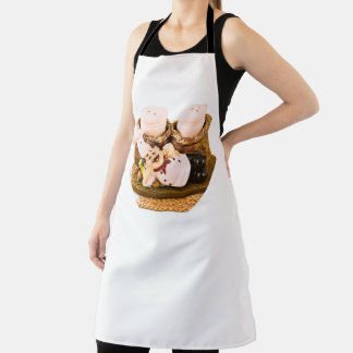 Tablier de cuisine mignon du chef Saler et Poivrer
