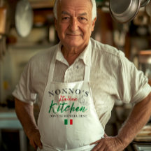 Tablier de cuisine Nonno's Italian Kitchen - Dove 