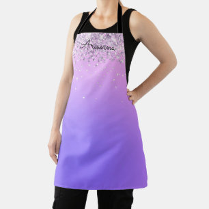 Tablier de cuisine personnalisé avec nom et paille