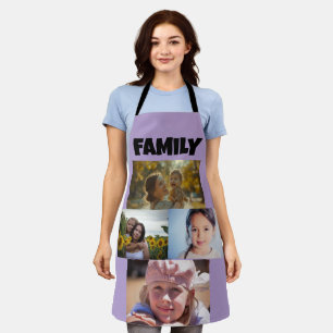 TABLIER DE CUISINE PERSONNALISÉ COLAGE PHOTO POUR