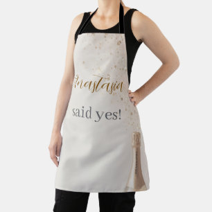 Tablier de cuisine personnalisé pour enterrement d