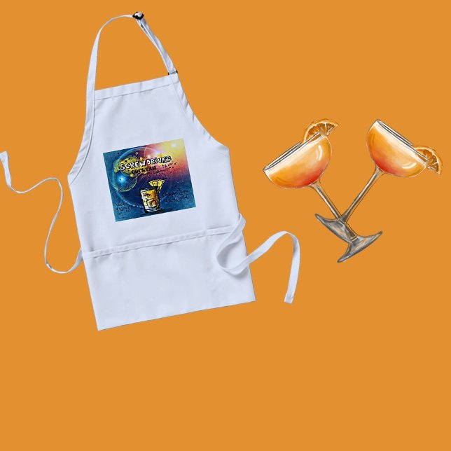 Tablier de cuisine pour amateur de cocktails (Créateur téléchargé)