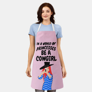 TABLIER DE CUISINE POUR FEMMES COW-GIRL