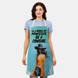 TABLIER DE CUISINE POUR FEMMES COWGIRL