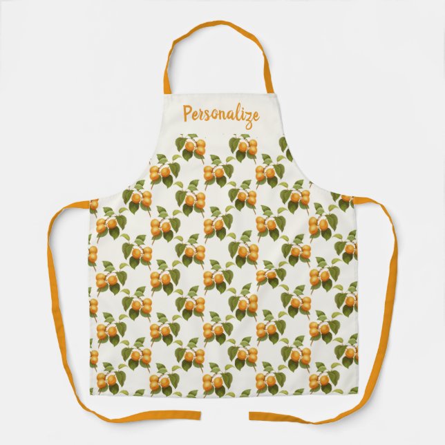 Tablier de cuisine pour femmes Verger de fruits de (Recto)