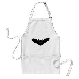 Tablier de cuisine pour Halloween chauve-souris va