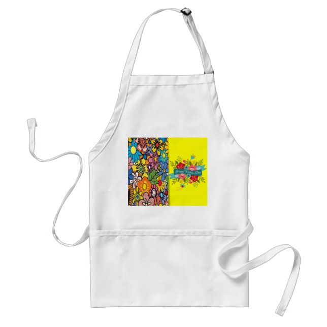 Tablier de cuisine pour la fête des mères (Devant)