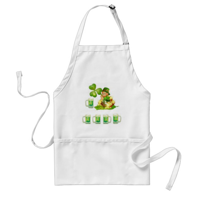 Tablier de cuisine pour la Saint-Patrick (Devant)